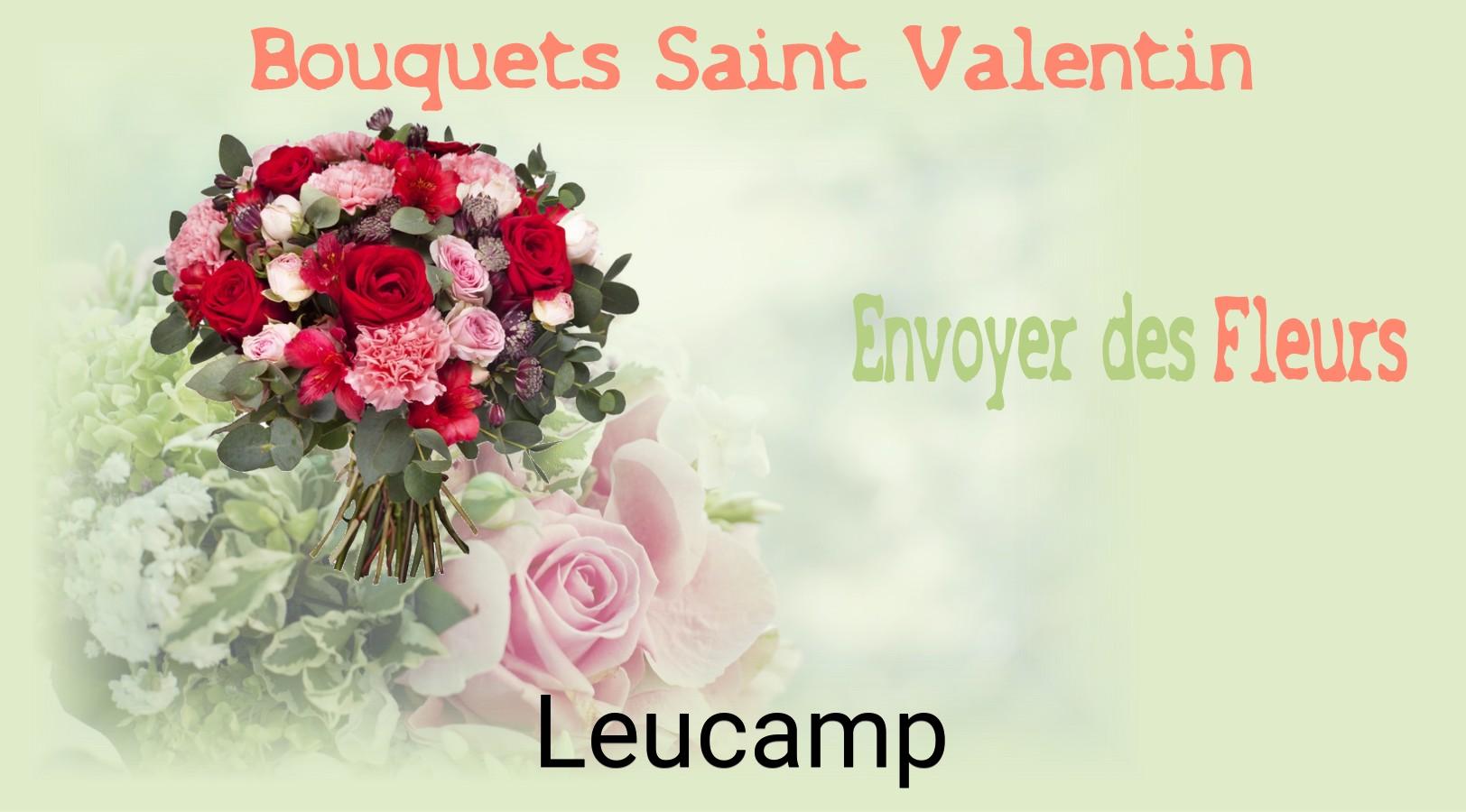 Roses de Saint-Valentin livrées à Leucamp